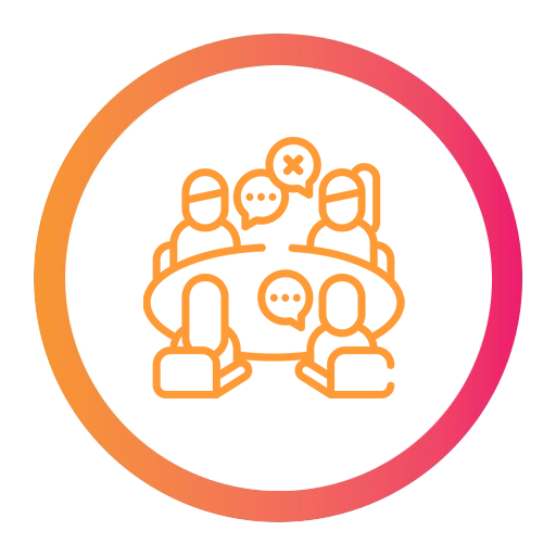 local seo meeting icon